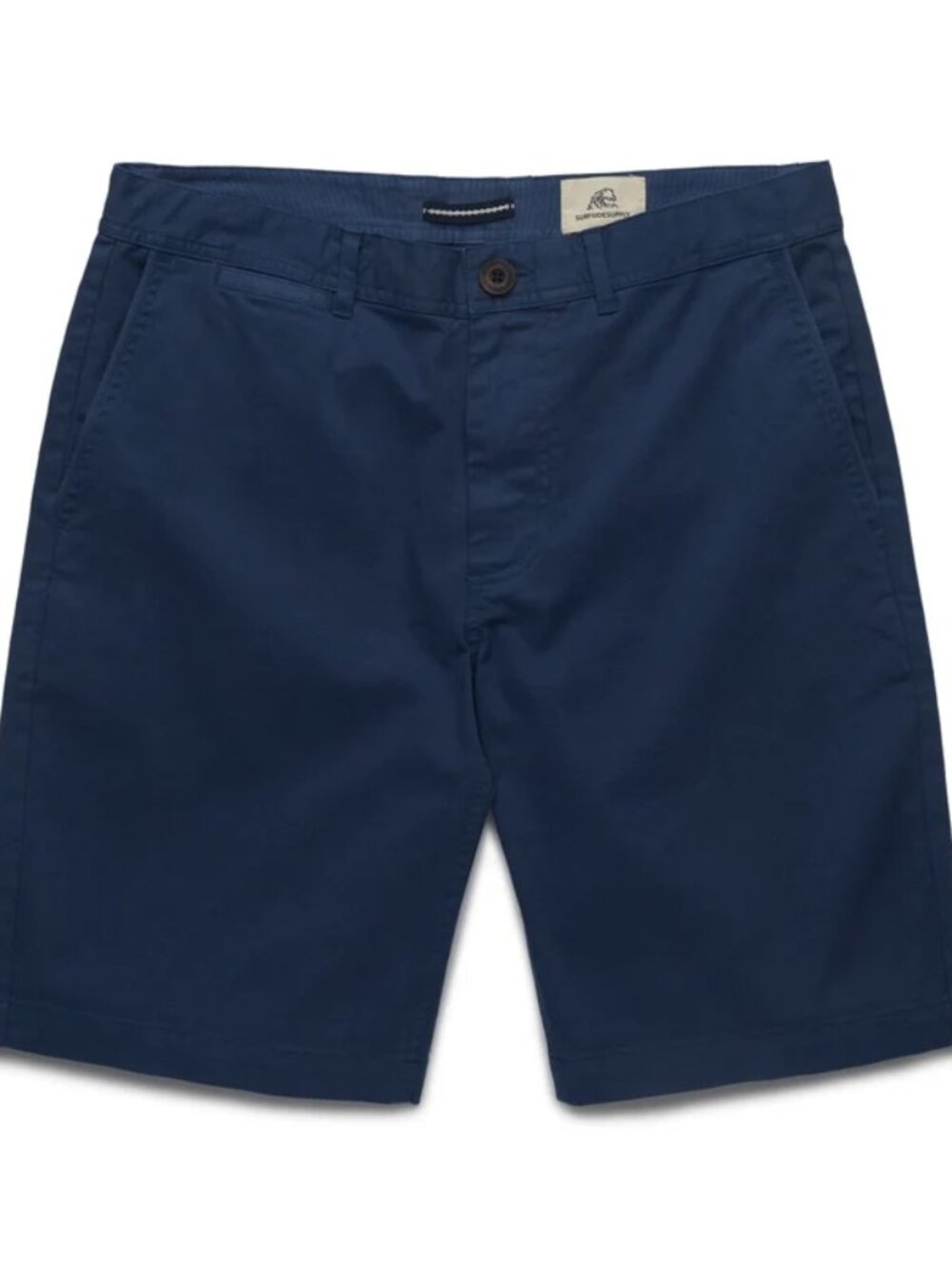 Surfside Supply Navy Garment Washed Flat Front Short 9.5"/8341